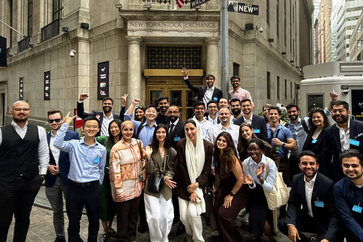 Stern at NYUAD students during their summer in New York.